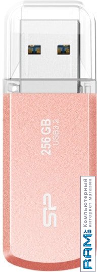 USB Flash Silicon-Power Helios 202 256GB usb flash kingston datatraveler microduo 3c usb 3 2 gen 1 256gb