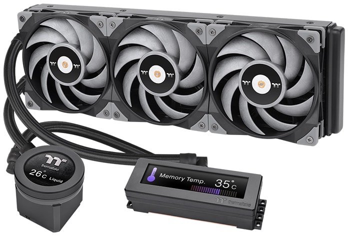 Thermaltake Floe RC Ultra 360 CPU  Memory AIO CL-W325-PL12GM-A thermaltake toughliquid ultra 420 rgb cl w370 pl14sw a