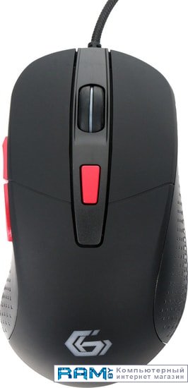 Gembird MG-790 мышь gembird mg 820 проводная игровая 7 кнопок подсветка 3200 dpi usb чёрная