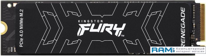 SSD Kingston Fury Renegade 500GB SFYRS500G накопитель kingston ssd fury renegade 500gb m 2 pci e 4 0 sfyrsk 500g