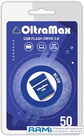 USB Flash Oltramax 50 32GB флешка oltramax om 8gb 250 синий