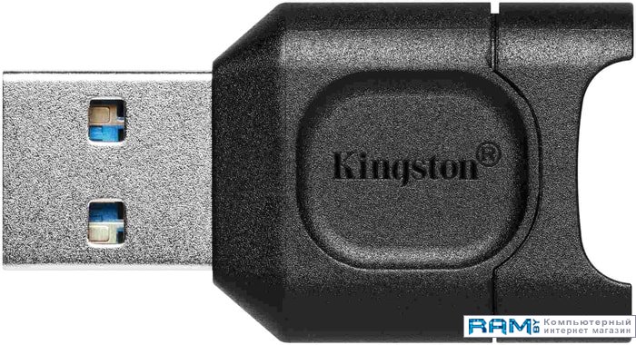 - Kingston MobileLite Plus флеш диск kingston 128gb datatraveler kyson dtkn 128gb usb3 1 серебристый черный dtkn 128gb