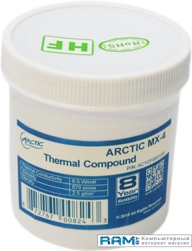Arctic MX-4 ACTCP00072A 1000 термопаста arctic cooling mx 5 thermal compound 4 г