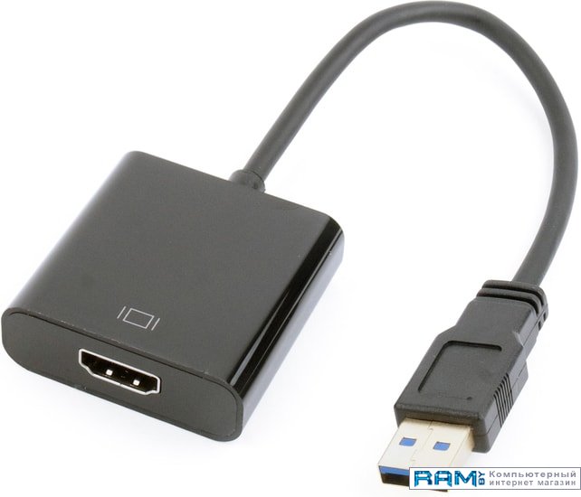Gembird A-USB3-HDMI-02 адаптер gsmin rt 164 hdmi с регулировкой угла наклона 2 шт