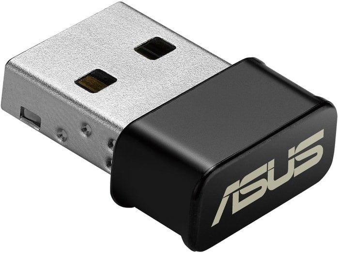 ASUS USB-AC53 Nano asus usb ax56 wi fi 802 11ax 567 1201 mbps usb 3 0 adapter внешняя антенна 90ig06h0 mo0r00