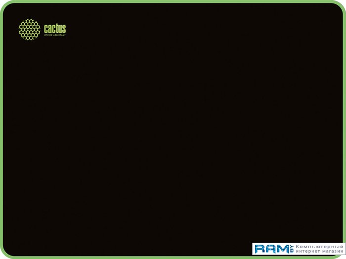 CACTUS Black CS-MP-PRO01XL игровой коврик для мыши cactus cs mp pro01xl