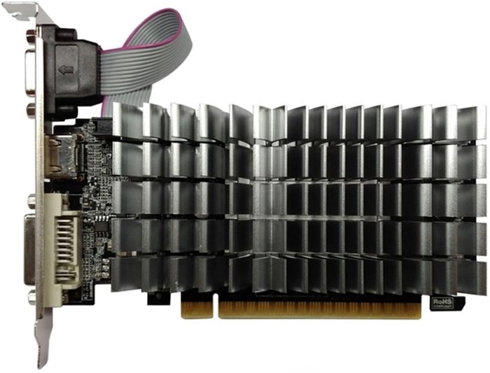 AFOX GeForce G210 512MB DDR3 AF210-512D3L5 видеокарта afox geforce gtx 750ti 2048mb af750ti 4096d5h1 v2