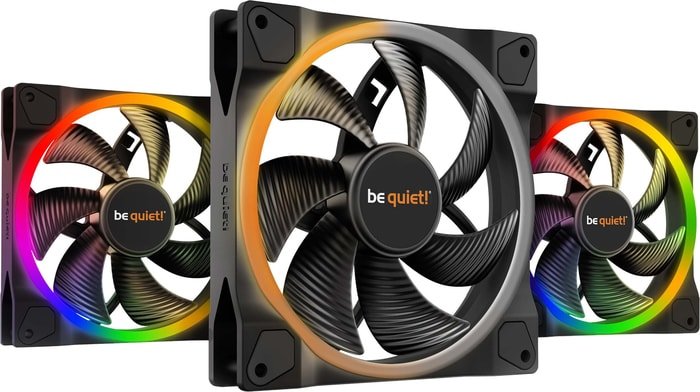 be quiet Light Wings 140mm PWM high-speed Triple Pack BL079 be quiet shadow wings 2 140mm pwm bl091