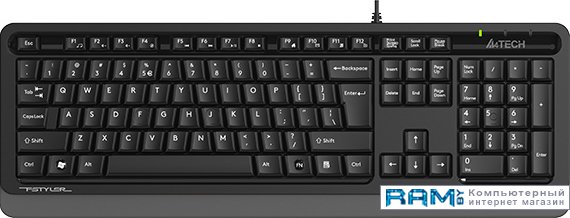 A4Tech Fstyler FKS10 числовой блок a4tech a4tech fstyler fk13 серый usb slim для ноутбука
