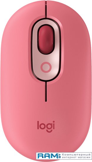 Logitech Pop Mouse Heartbreaker мышь беспроводная logitech mx anywhere 3 4000dpi bluetooth wireless розовый 910 005990