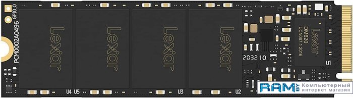 SSD Lexar NM620 256GB LNM620X256G-RNNNG твердотельный накопитель lexar nm620 250gb lnm620x256g rnnng