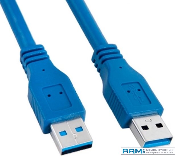 5bites USB Type-A - USB Type-A UC3009-005 0.5 кабель baseus dynamic usb type c 100w 1м синий cald000603