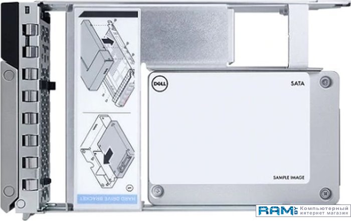 SSD Dell 345-BBDN 1.92TB монитор dell s2421hn 2421 9336