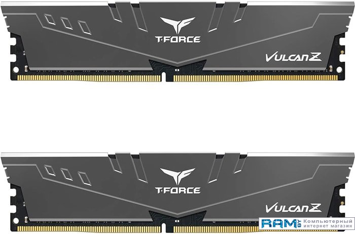Team T-Force Vulcan Z 2x16GB DDR4 PC4-25600 TLZGD432G3200HC16FDC01 team t force vulcan z 2x16 ddr4 3600 tlzgd432g3600hc18jdc01