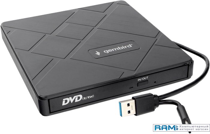 DVD  Gembird DVD-USB-04 внешний карман контейнер для hdd gembird ee2 u2s 5 s silver