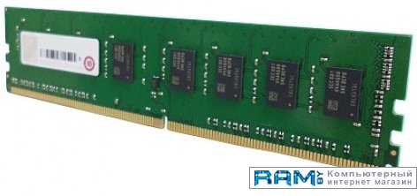 QNAP RAM-4GDR4ECP0-UD-2666 netac shadow ii black 16 ddr4 2666 ntswd4p26sp 16k