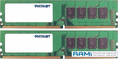 Patriot Signature Line 2x4GB DDR4 PC4-21300 PSD48G2666K patriot viper elite ii 2x4gb pc4 21300 pve248g266c6k