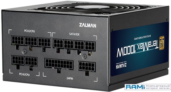 Zalman TeraMax 1200W ZM1200-TMX блок питания zalman 1200w atx zm1200 arx platinum