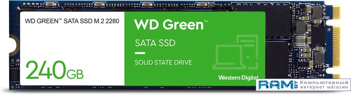 

SSD WD WD Green 240GB WDS240G3G0B