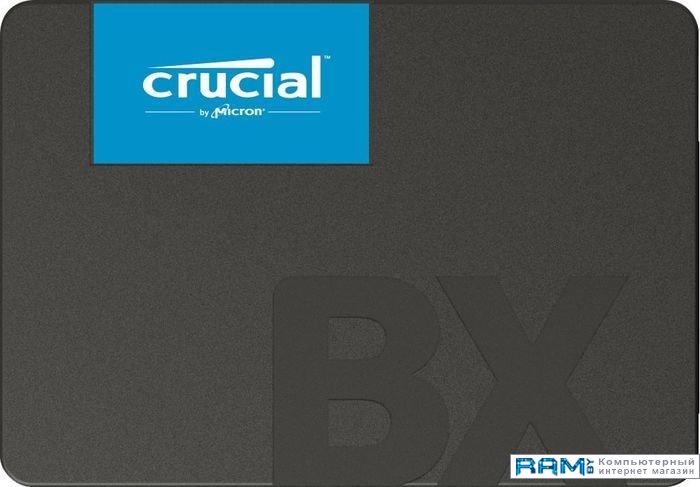 SSD Crucial BX500 500GB CT500BX500SSD1 твердотельный накопитель crucial mx500 500gb ct500mx500ssd1
