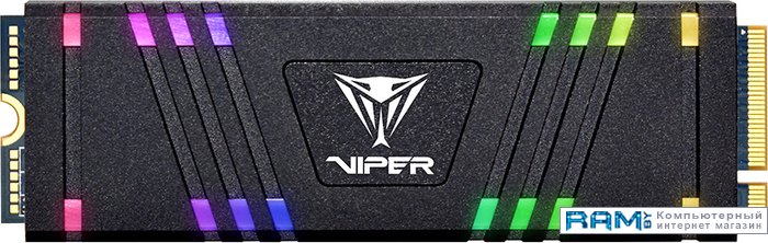 SSD Patriot Viper VPR400 512GB VPR400-512GM28H накопитель ssd patriot 512gb p400 p400p512gm28h