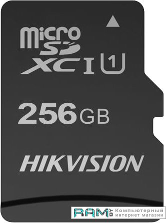 Hikvision microSDXC HS-TF-C1STD256G 256GB накопитель ssd hikvision e100 256gb hs ssd e100 256g