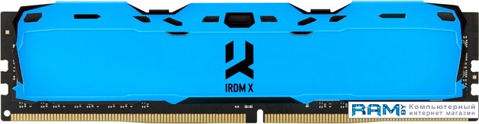 GOODRAM IRDM X 8GB DDR4 PC4-25600 IR-XB3200D464L16SA8G goodram irdm x 2x8 ddr4 3200 ir xw3200d464l16sa16gdc