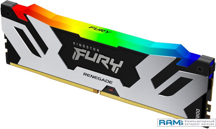 Kingston FURY Renegade RGB 16 DDR5 6000 KF560C32RSA-16 kingston fury renegade rgb 2x32 ddr5 6000 kf560c32rsak2 64