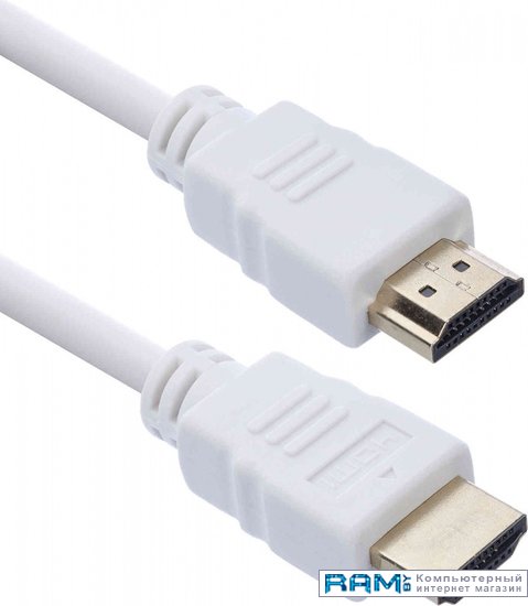 ACD ACD-DHHM1-18W HDMI - HDMI 1 кабель ugreen mm142 50570 usb c to hdmi cable aluminum shell 1 5м серый