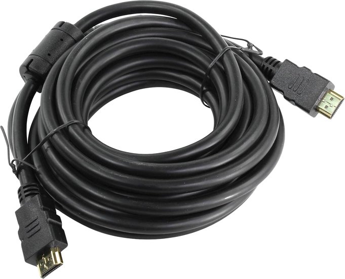 AOPEN ACG711D-7.5M HDMI - HDMI 7.5 кабель ugreen mm142 50570 usb c to hdmi cable aluminum shell 1 5м серый