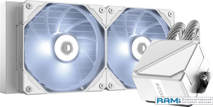 ID-Cooling DashFlow 240 Basic White id cooling is 67 xt white
