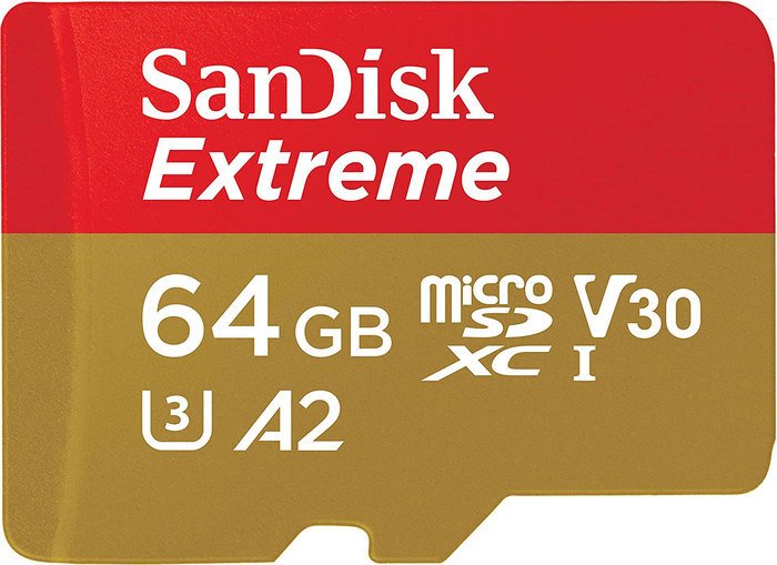 SanDisk Extreme microSDXC SDSQXAH-064G-GN6MN 64GB sandisk ultra sdsquab 064g gn6mn microsdxc 64gb