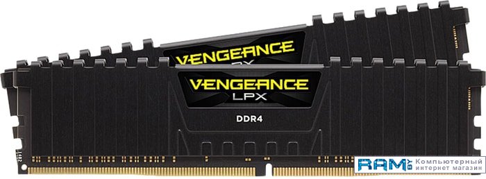 Corsair Vengeance LPX 2x16 DDR4 3200  CMK32GX4M2E3200C16 оперативная память для компьютера corsair cmk16gx4m2b3200c16r dimm 16gb ddr4 3200 mhz cmk16gx4m2b3200c16r