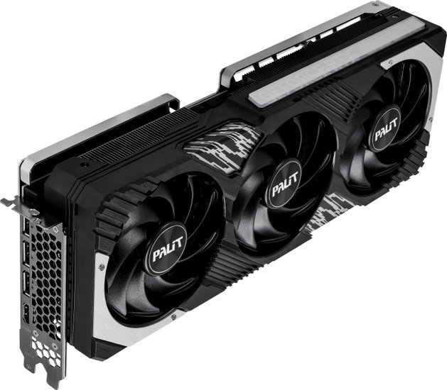 Palit GeForce RTX 4080 GamingPro NED4080019T2-1032A видеокарта palit geforce rtx 4080 super gamingpro oc 2205mhz pci e 4 0 16384mb 22400mhz 256 bit hdmi 3xdp ned408st19t2 1032a