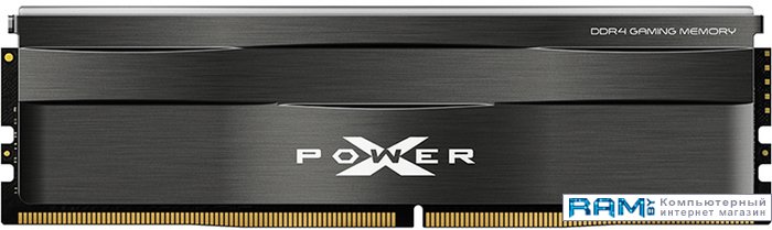 Silicon-Power Xpower Zenith 16 DDR4 3600 SP016GXLZU360BSC a data xpg spectrix d41 rgb 16 ddr4 3600 ax4u360016g18i st41