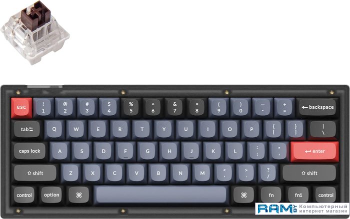 Keychron V4 RGB V4-A3-RU Keychron K Pro Brown