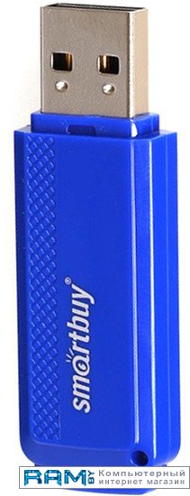 USB Flash Smart Buy Dock 16GB Blue SB16GBDK-K usb flash smart buy lara blue 32gb sb32gblara b