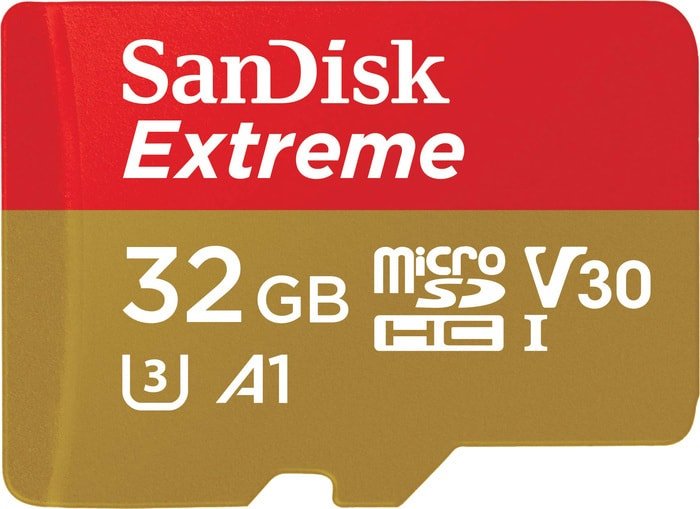 SanDisk Extreme microSDHC SDSQXAF-032G-GN6MN 32GB флешка sandisk cruzer glide 32gb sdcz60 032g b35 usb2 0