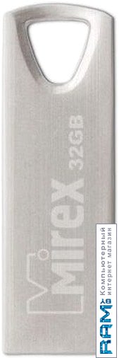 USB Flash Mirex Intro 32GB флешка mirex intro 16гб silver 13600 itrnto16