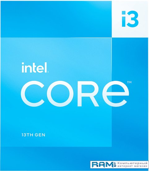 Intel Core i3-13100F системный блок wag 21587 intel core i3 13100f 8 гб ddr5 gtx 1650 4 гб без hdd 512 гб ssd