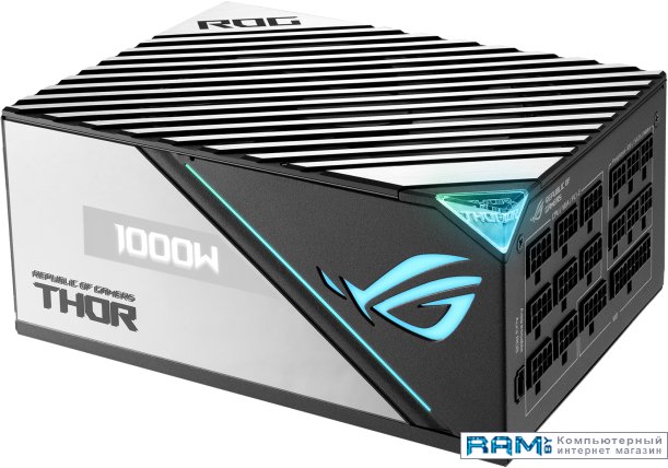 ASUS ROG Thor 1000W Platinum II ROG-THOR-1000P2-GAMING блок питания asus rog thor 1600t gaming 90ye00k0 b0na00