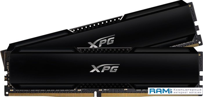 ADATA XPG GAMMIX D20 2x8GB DDR4 3600  AX4U36008G18I-DCBK20 память оперативная adata 64gb 2x32gb ddr4 udimm xpg gammix d20 3200mhz cl16 20 20 1 35v радиатор ax4u320032g16a dcbk20