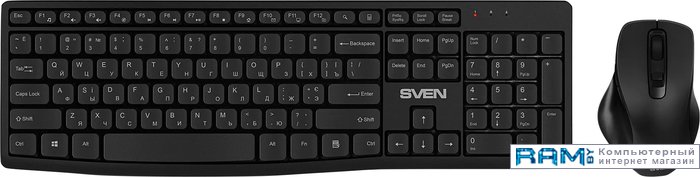 SVEN KB-C3500W беспроводная клавиатура sven kb e5800w sv 017026