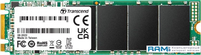 SSD Transcend 825S 1TB TS1TMTS825S твердотельный накопитель ssd m 2 transcend 1 0tb mts825 ts1tmts825s sata3 up to 550 500mbs 3d nand 360tbw 22x80mm