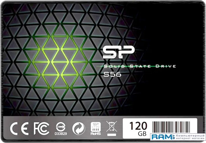 

SSD Silicon-Power Slim S56 120GB SP120GBSS3S56B25RM