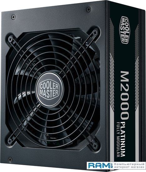 Cooler Master M2000 Platinum MPZ-K001-AFFBP-EU cooler master xg850 platinum mpg 8501 afbap eu