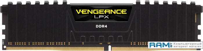 Corsair Vengeance LPX 8GB DDR4 PC4-25600 CMK8GX4M1E3200C16 corsair vengeance lpx 8gb ddr4 pc4 25600 cmk8gx4m1e3200c16