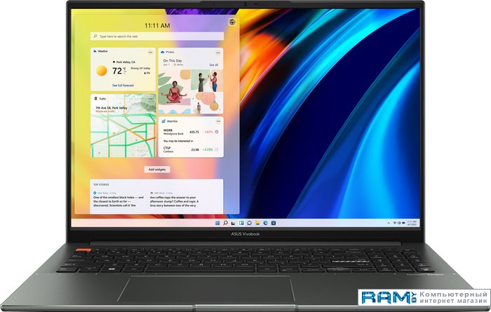 ASUS Vivobook S 16X M5602QA-KV119 ноутбук asus vivobook pro 14 m7400qe km118 90nb0v52 m004l0