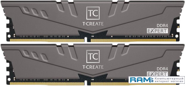 Team T-Create Expert OC10L 2x8 DDR4 3200 TTCED416G3200HC16FDC01 hikvision 8 ddr4 3200 hked4082cab1g4zb18g