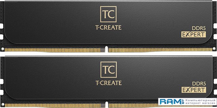 Team T-Create Expert 2x16 DDR5 6000  CTCED532G6000HC38ADC01 team t force vulcan 2x16 ddr5 6000 flbd532g6000hc38adc01